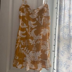 Floral Yellow Sundress